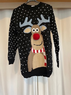 Rudolph red nose jumper M/L