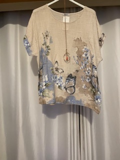 Butterfly cotton top stone